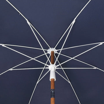 Mariner 6.5 ft. Classic Cottage Fringe Tassel Market Beach Umbrella